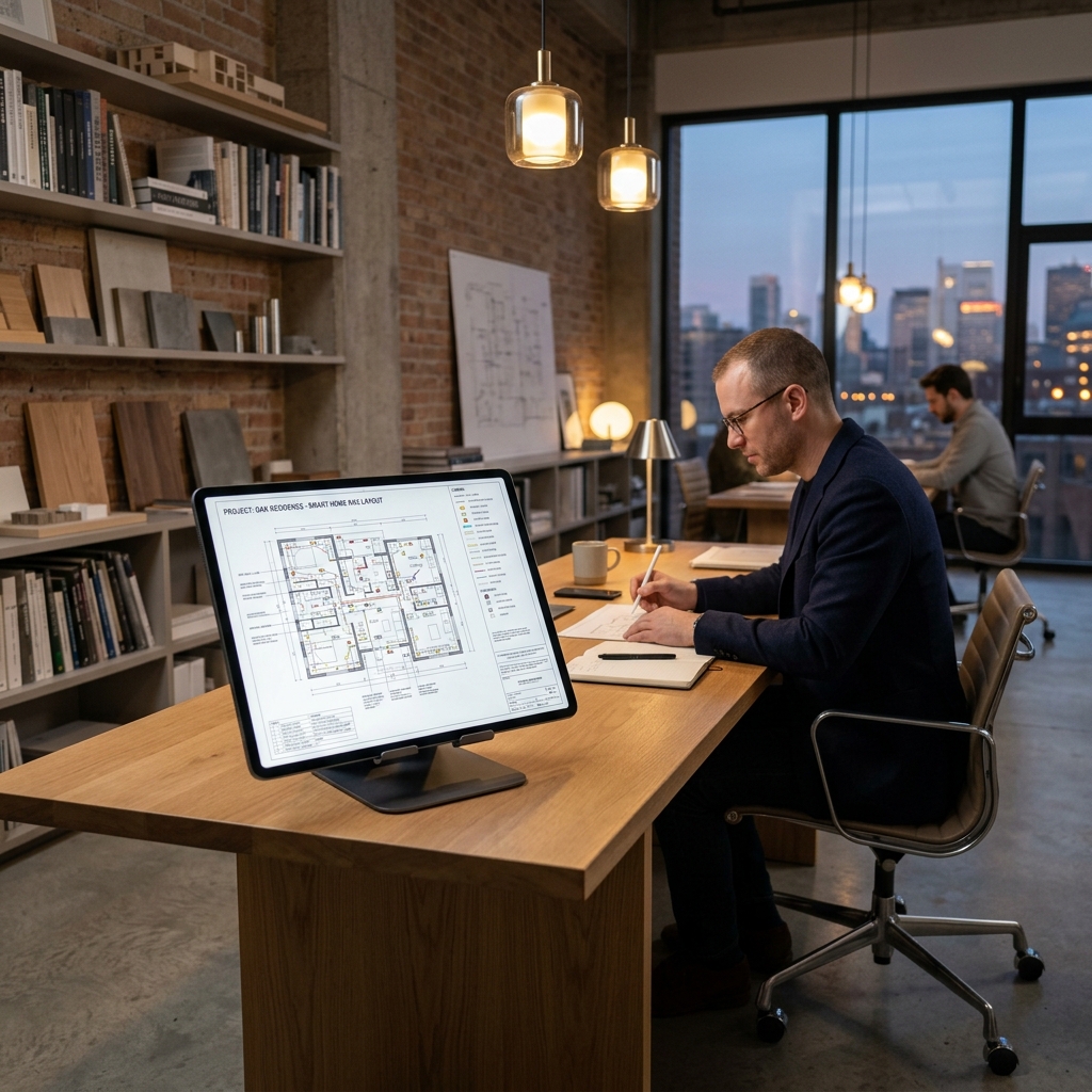 Profesyonel akıllı ev proje tasarımı ve teknik danışmanlık